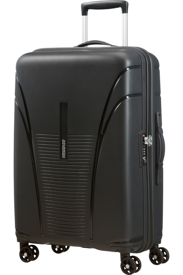 American Tourister Skytracer 4-wheel 68cm medium Spinner suitcase  Dark Slate