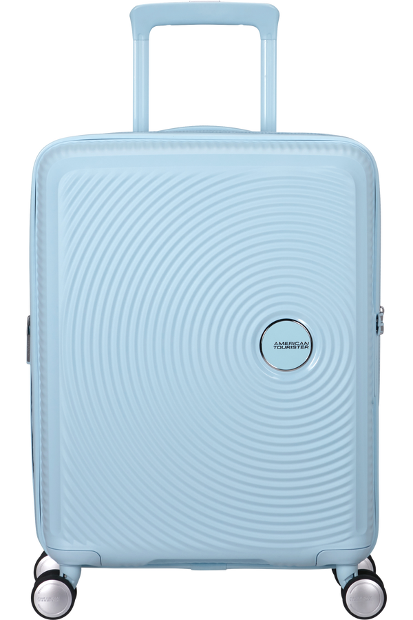 American Tourister SoundBox Spinner TSA Expandable 55cm  Pastel Blue