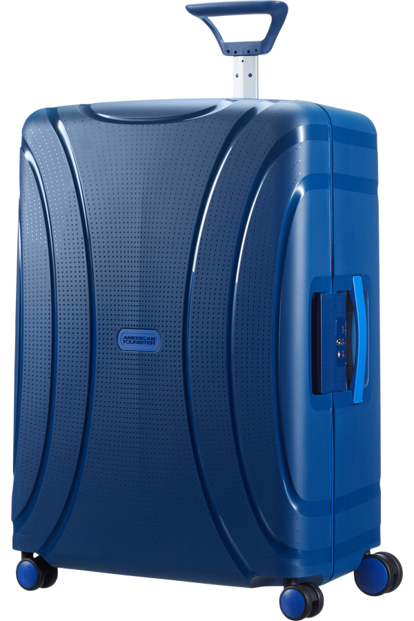 American Tourister Lock'n'Roll 4-wheel Spinner 69cm medium suitcase Marine Blue