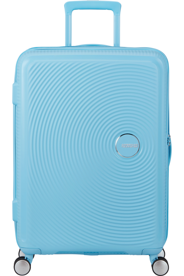 American Tourister SoundBox Spinner TSA Expandable 67cm  Blueberry Fizz