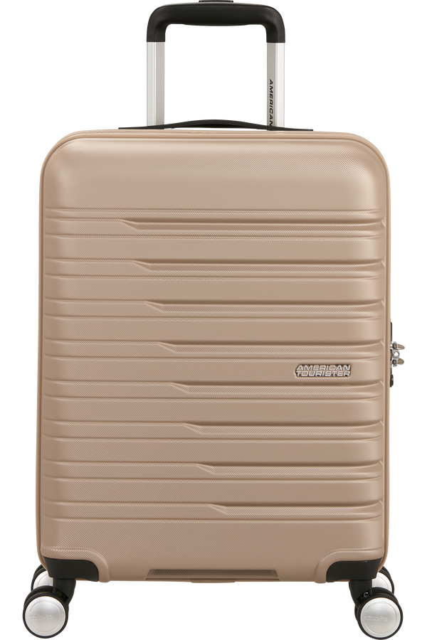 American Tourister Flashline Spinner 55/20 TSA  Ivory gold