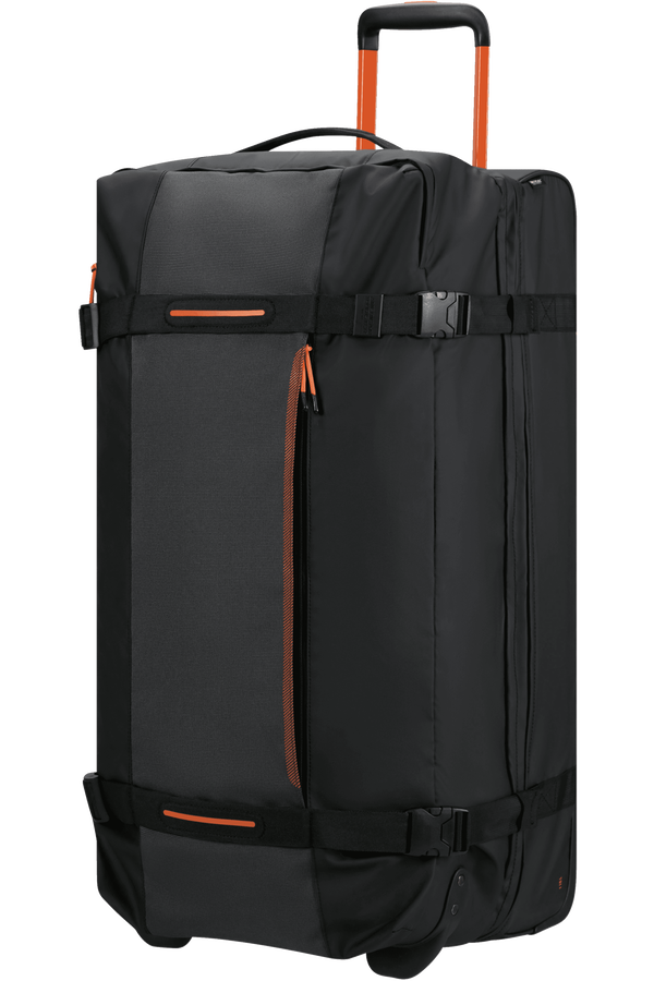 American Tourister Urban Track Duffle with wheels Lmtd L  Black/Orange