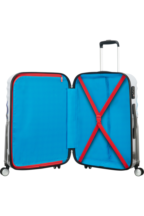 American Tourister Wavebreaker Disney 4-wheel 67cm medium Spinner suitcase Star Wars R2-D2