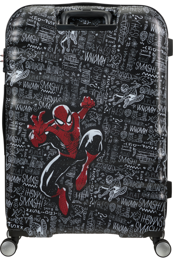 American Tourister Wavebreaker Disney Spinner 77cm  Spiderman Sketch