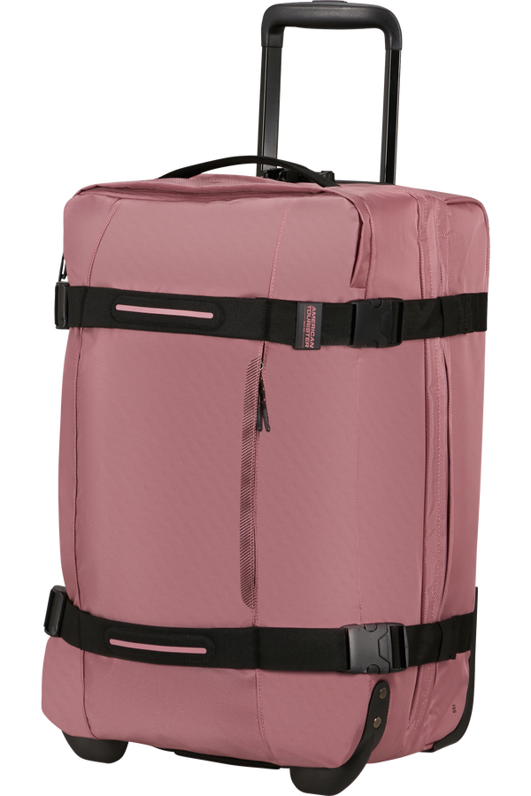 American Tourister Urban Track Duffle with Wheels S  Lilas Pink