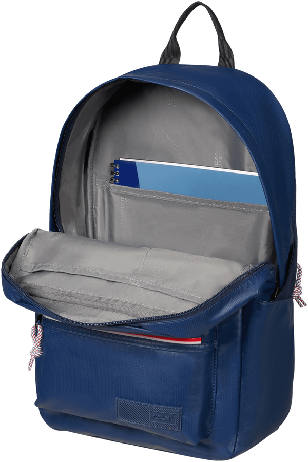 American Tourister Upbeat Pro Backpack Zip Coated  Navy