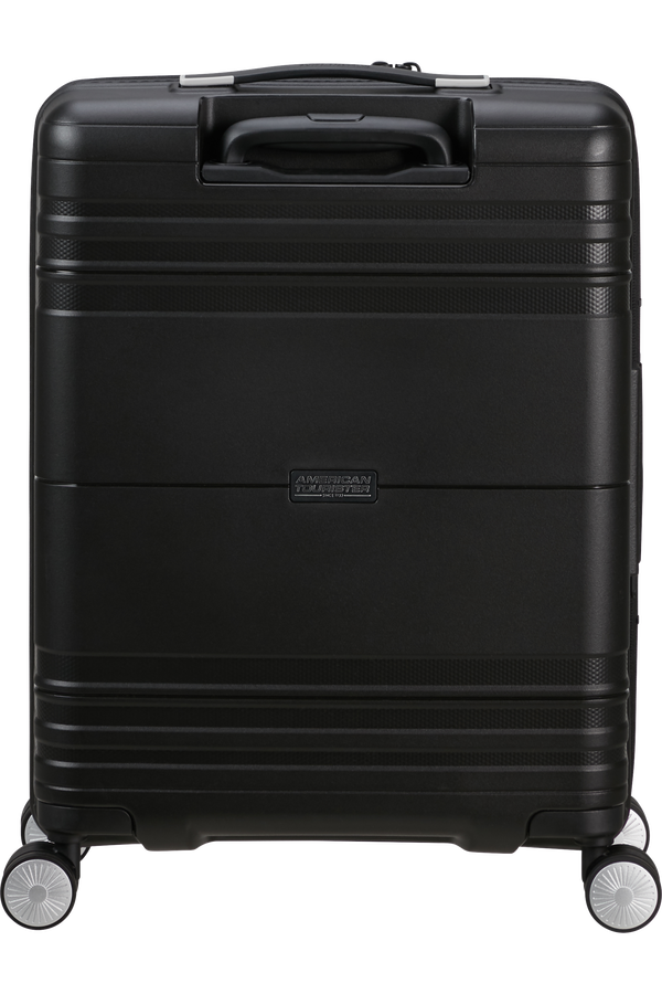 American Tourister Hello Cabin Spinner Expandable 55cm  Grey Melange