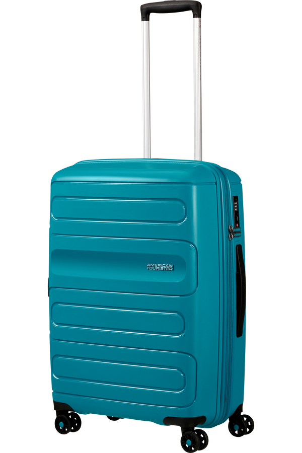 American Tourister Sunside Spinner Expandable 68cm  Totally Teal American Tourister Sunside Spinner Expandable 68cm  Totally Teal