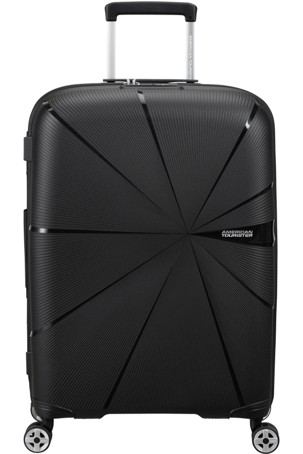 American Tourister Starvibe Spinner Expandable TSA 67cm  Black