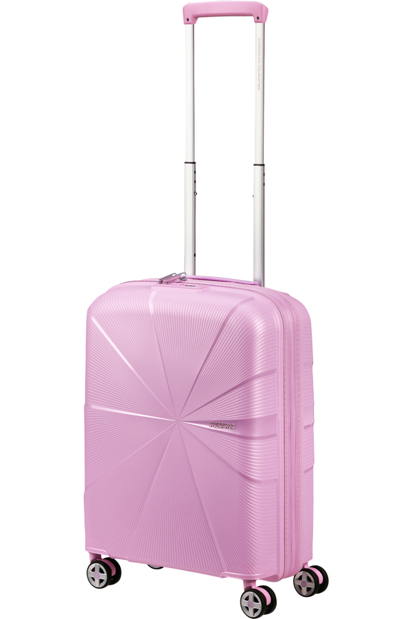 American Tourister StarVibe Spinner Expandable TSA 55cm  Metallic Pastel Lavender American Tourister StarVibe Spinner Expandable TSA 55cm  Metallic Pastel Lavender