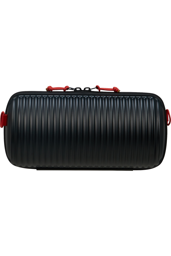 American Tourister Rollio Cross Body  Black/Red American Tourister Rollio Cross Body  Black/Red