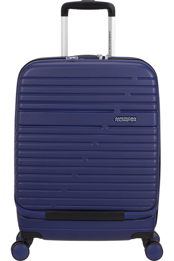 American Tourister Aero Racer Spinner Front Laptop 15.6' 55cm  Nocturne Blue