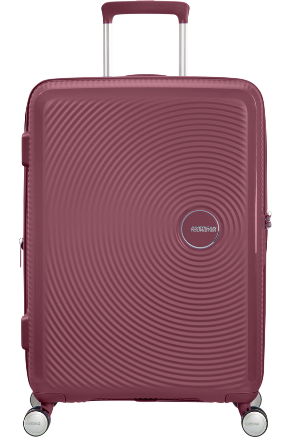 American Tourister Soundbox Spinner TSA Expandable 67cm Dark Burgundy