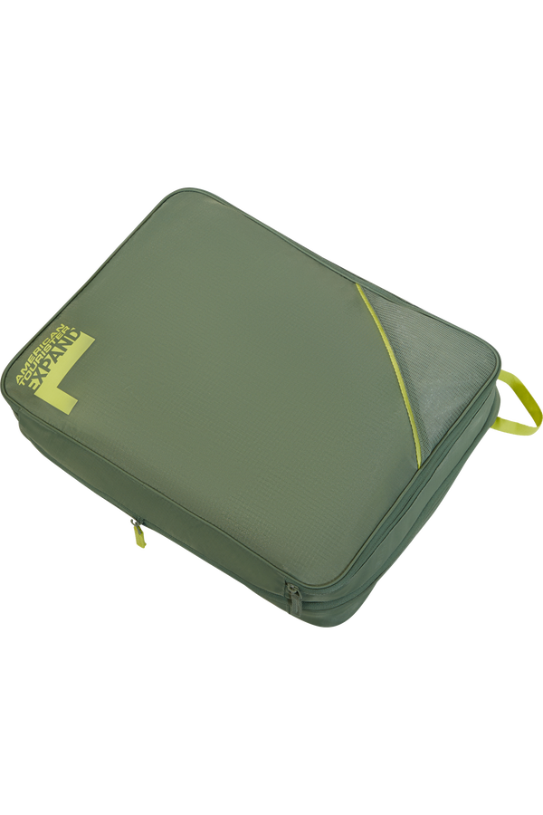 Packing Cubes 3 pakkauskuution sarja | American Tourister American Tourist. Ta Packing Cubes S/M/L  Olive/Lime