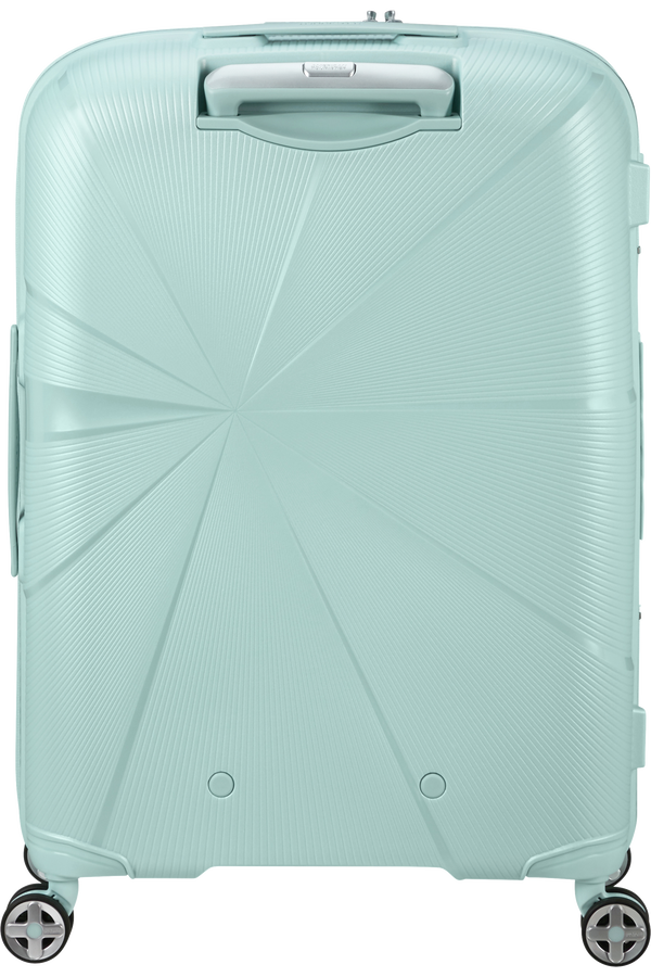 American Tourister StarVibe Spinner Expandable TSA 67cm  Metallic Surf Blue American Tourister StarVibe Spinner Expandable TSA 67cm  Metallic Surf Blue