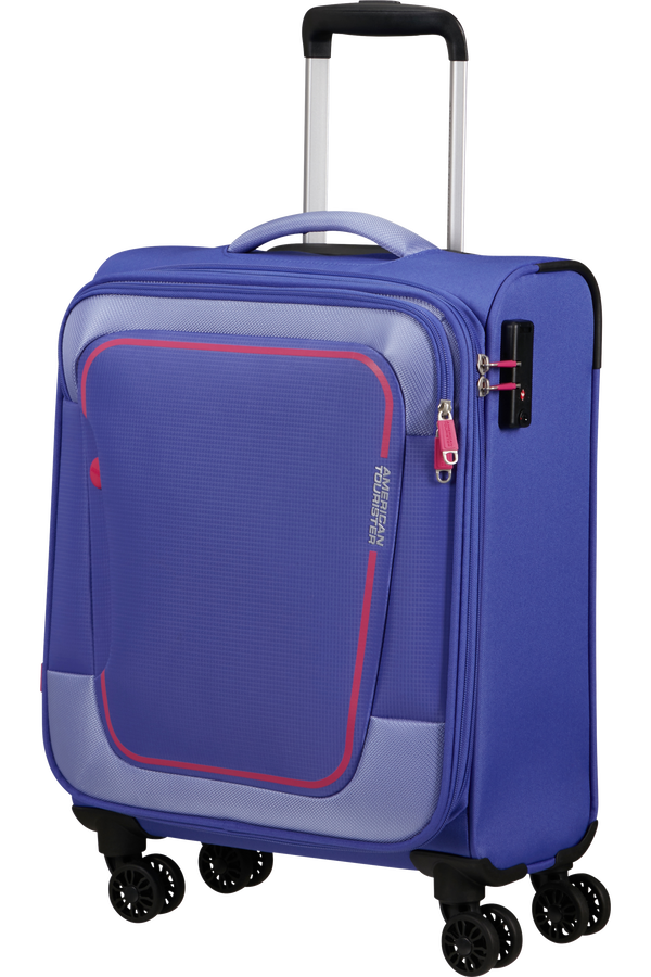 American Tourister Pulsonic Spinner Expandable 55cm  Soft Lilac