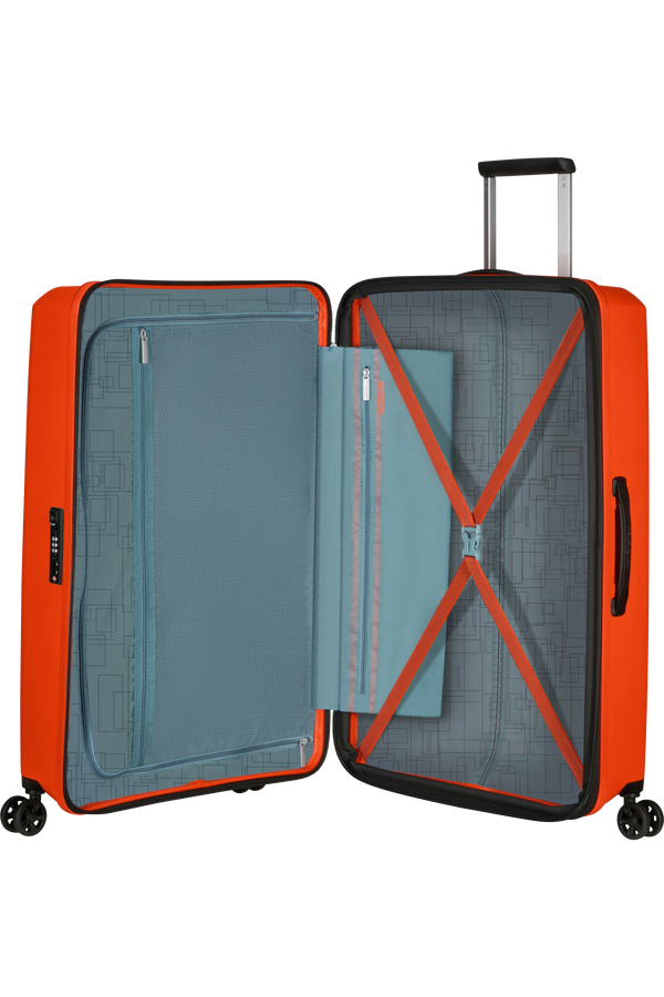 American Tourister Aerostep Spinner 77/28 Exp Tsa 77cm  Bright Orange