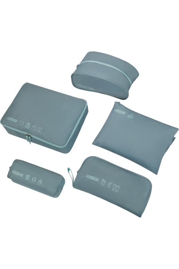 Packing Organisers Setti 5 pakkausj&auml;rjestelij&auml;st&auml;