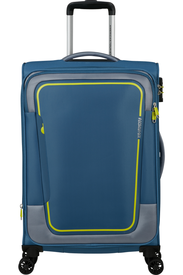 American Tourister Pulsonic Spinner Expandable 68 cm Coronet Blue