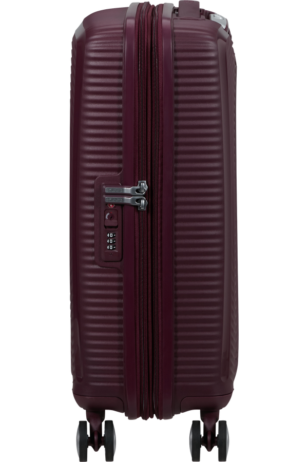 American Tourister SoundBox Spinner TSA Expandable 55cm  Wild Cherry American Tourister SoundBox Spinner TSA Expandable 55cm  Wild Cherry