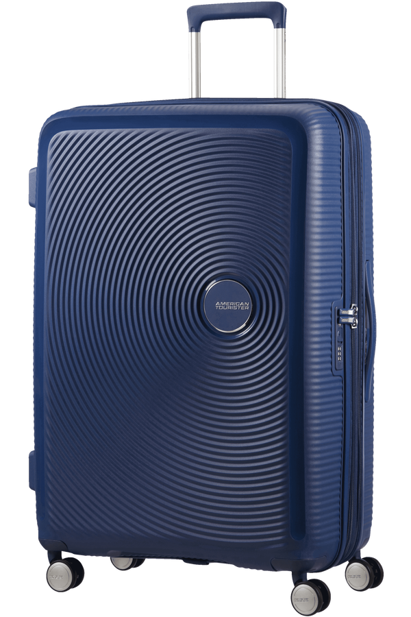 American Tourister Soundbox Spinner Expandable 77cm Midnight Navy