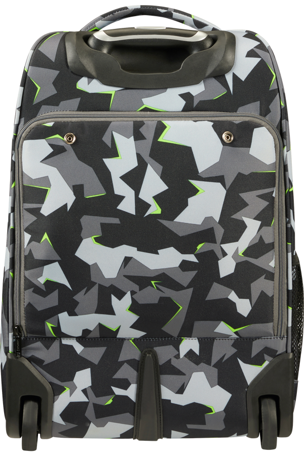 American Tourister Fast Route Laptop Backpack with Wheels Core 15.6'  Camo/Acid Green