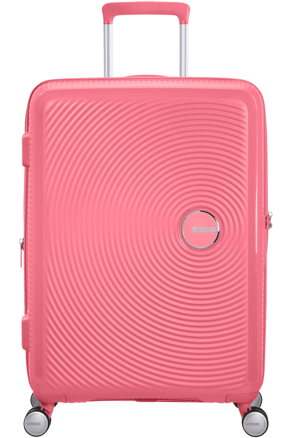 American Tourister Soundbox Spinner Expandable 67cm  Sun Kissed Coral