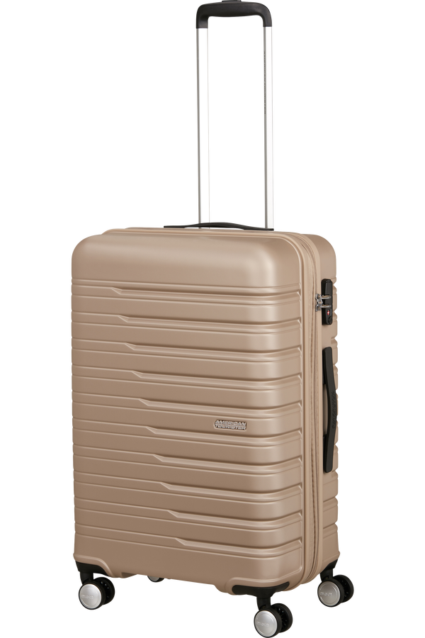 American Tourister Flashline Spinner 67/24 EXP TSA  Ivory gold