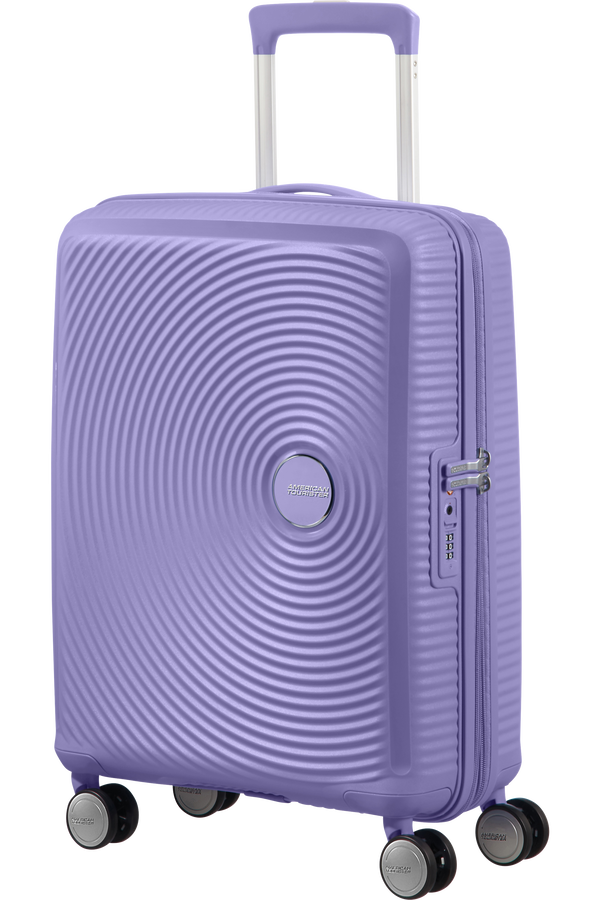 American Tourister Soundbox Spinner Expandable 55cm  Lavender American Tourister Soundbox Spinner Expandable 55cm  Lavender