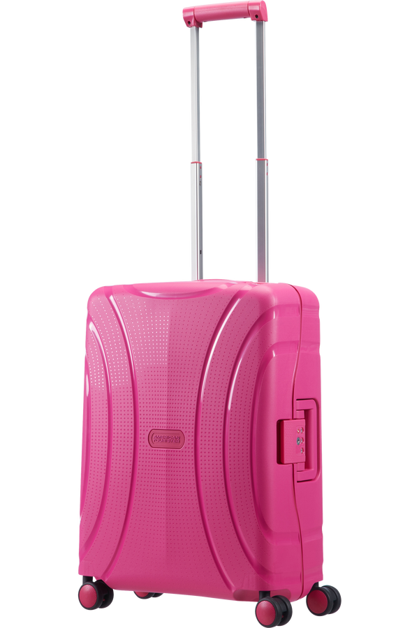 American Tourister Lock'n'Roll 4-wheel cabin baggage Spinner suitcase 40x55x20cm Dynamic Pink