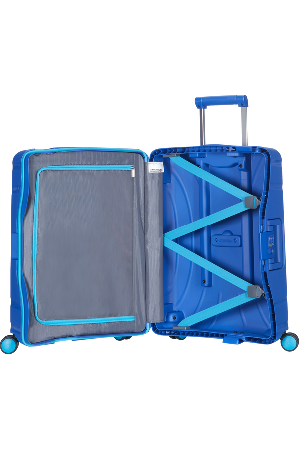 American Tourister Lock'n'Roll 4-wheel cabin baggage Spinner suitcase 40x55x20cm Skydiver Blue