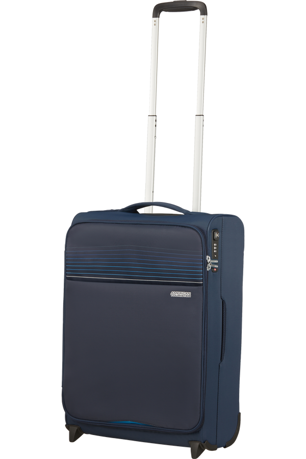 American Tourister Lite Ray Upright TSA 55cm  Midnight Navy