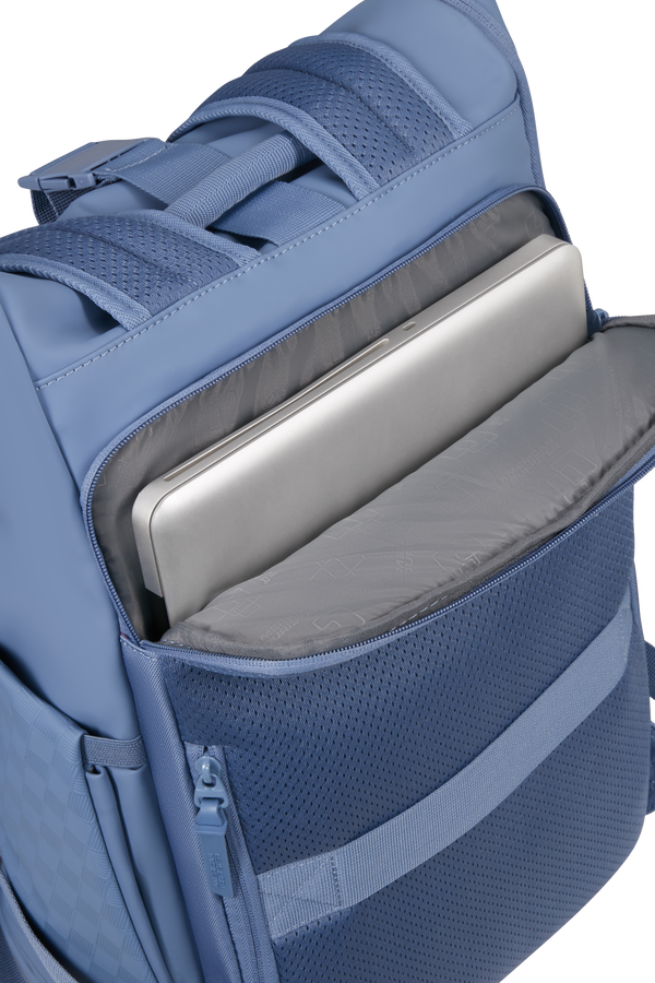 Urban Tide 15.6'' rolltop Reppu 15.6" | American Tourister Urban Tide Rolltop Laptop Backpack 15.6'  Storm Blue
