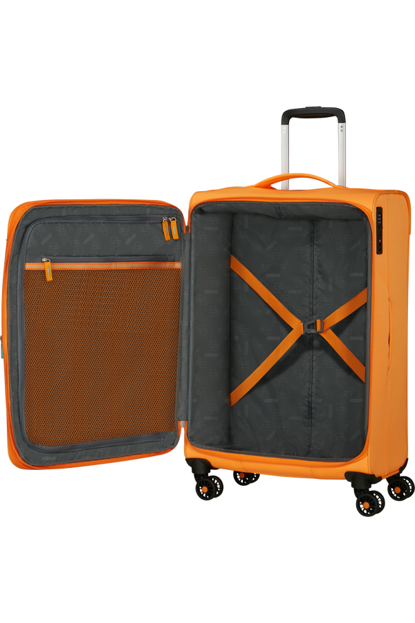 American Tourister Aerospin Spinner Expandable M  Radiant Orange
