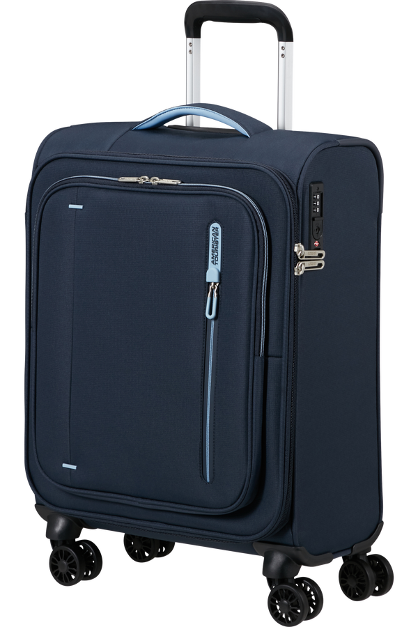 American Tourister Cloudrider Spinner TSA S  Sky Navy