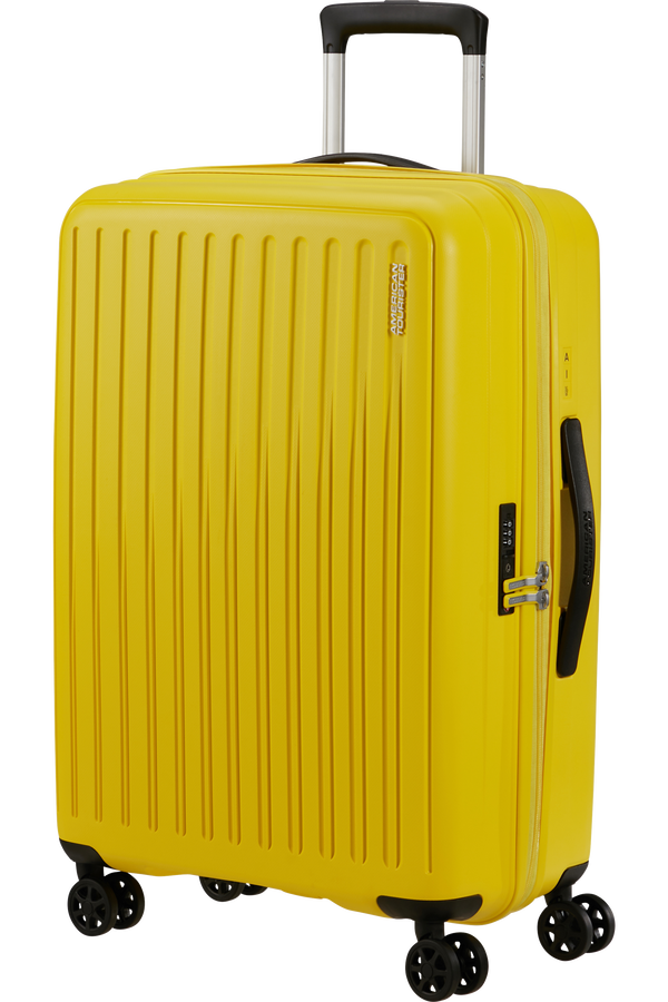American Tourister Rejoy Spinner 68/25 Tsa 68  Electric Yellow American Tourister Rejoy Spinner 68/25 Tsa 68  Electric Yellow