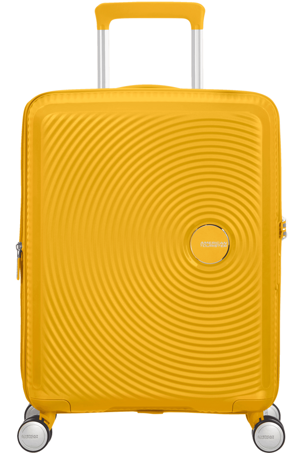 American Tourister Soundbox Spinner 55  Golden Yellow