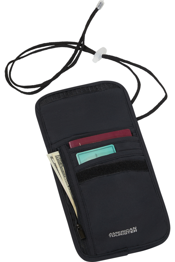American Tourister American Tourist. Ta RFID Security Neck Pouch  Black