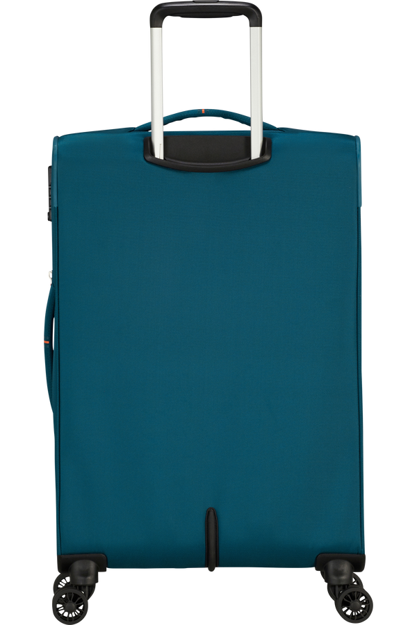 American Tourister Crosstrack Spinner Expandable 67cm  Navy/Orange American Tourister Crosstrack Spinner Expandable 67cm  Navy/Orange