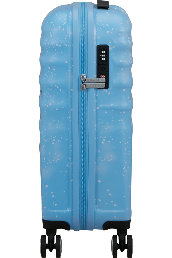 Disney Wavebreaker 55cm Lentolaukku | American Tourister Disney Wavebreaker Spinner TSA Disney Fl 55cm  Stitch Universe