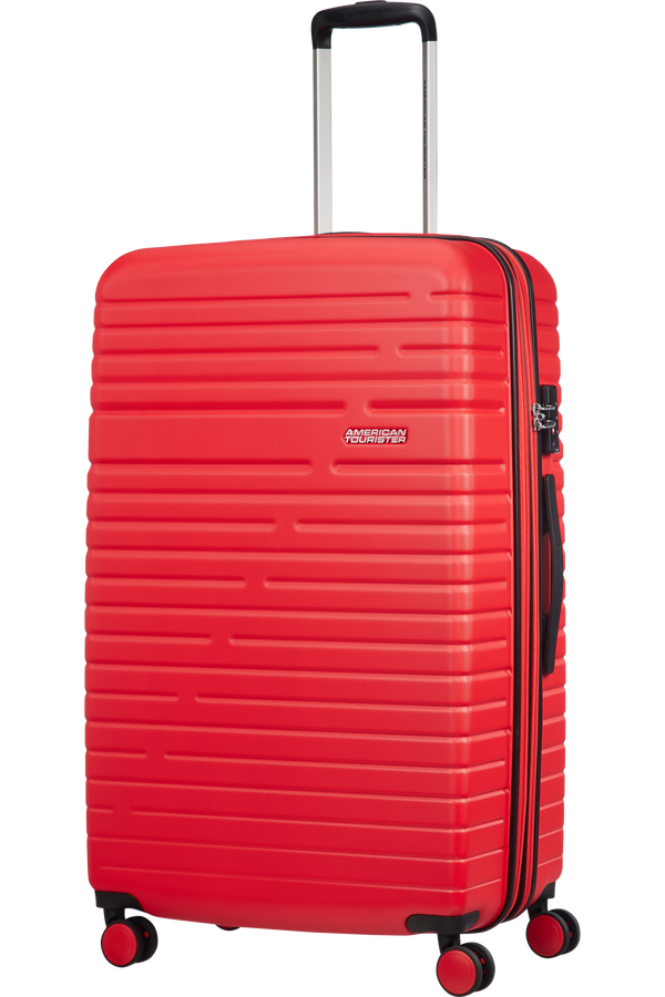 American Tourister Aero Racer Spinner Expandable 79cm  Poppy Red American Tourister Aero Racer Spinner Expandable 79cm  Poppy Red