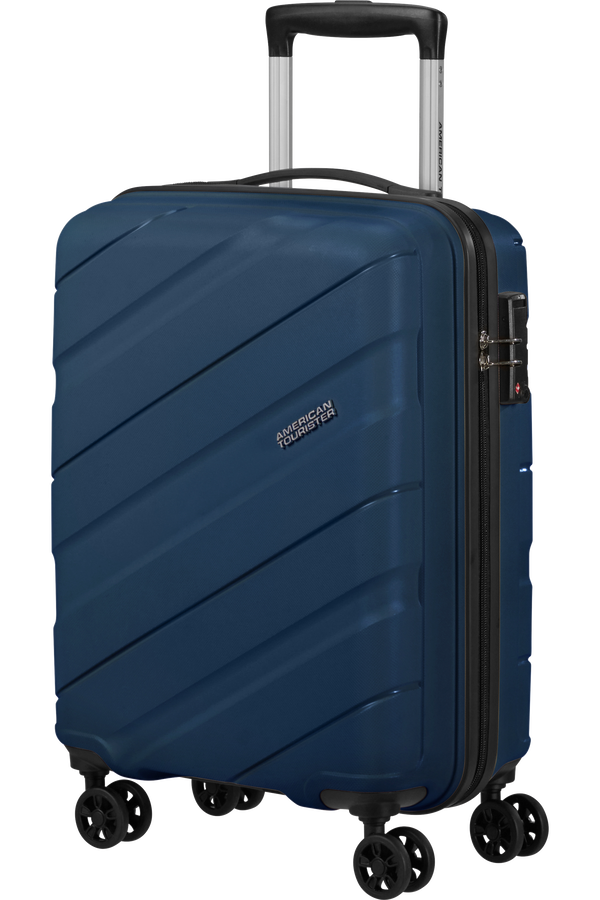 Jetdriver 3.0 55cm Nelipy&ouml;r&auml;inen matkalaukku | American Tourister Jetdriver 3.0 Spinner 55/20 TSA 55cm  Navy Blue
