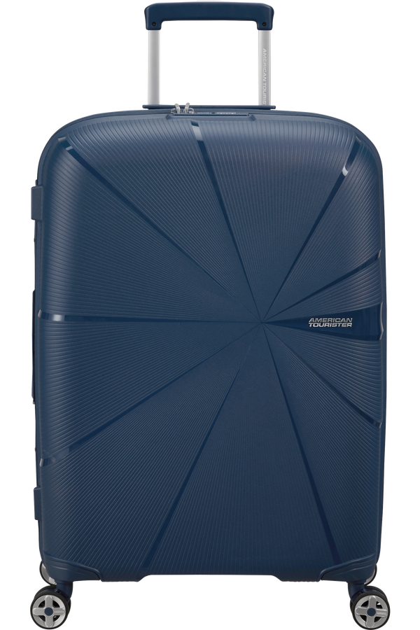 American Tourister Starvibe Spinner Expandable TSA 67cm  Navy