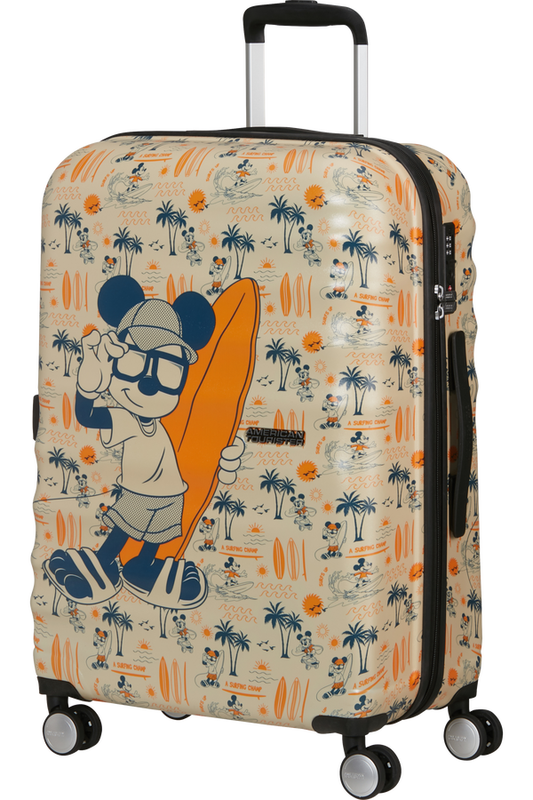 American Tourister Disney Wavebreaker Spinner TSA Disney Fl 67cm  Mickey Super Surfer