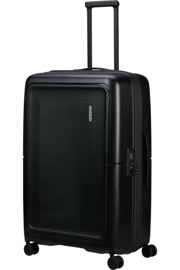 American Tourister DashPop Spinner Expandable TSA 77cm True Black American Tourister DashPop Spinner Expandable TSA 77cm True Black