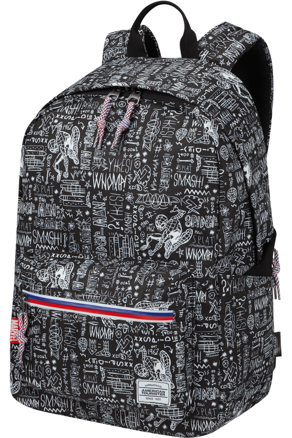American Tourister Upbeat Disney Backpack Zip Marvel  Spiderman Sketch American Tourister Upbeat Disney Backpack Zip Marvel  Spiderman Sketch
