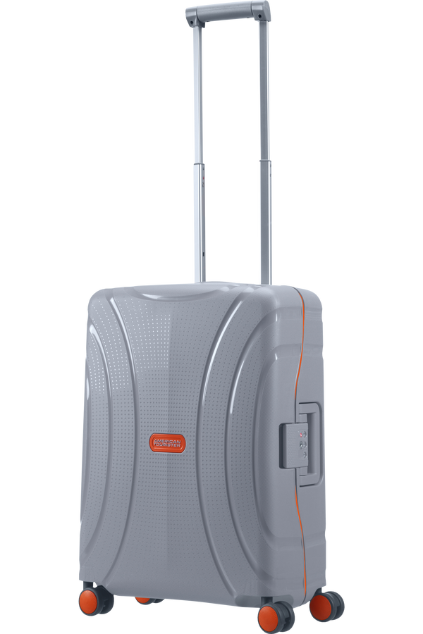 American Tourister Lock'n'Roll 4-wheel cabin baggage Spinner suitcase 55x40x20cm Volt Grey
