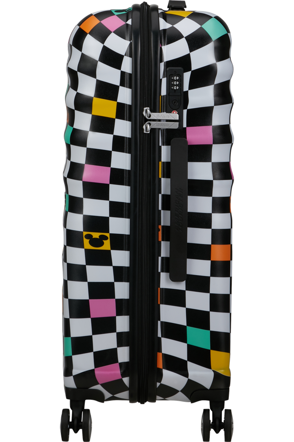 American Tourister Disney Wavebreaker Spinner TSA Disney Fl 67cm  Mickey Check