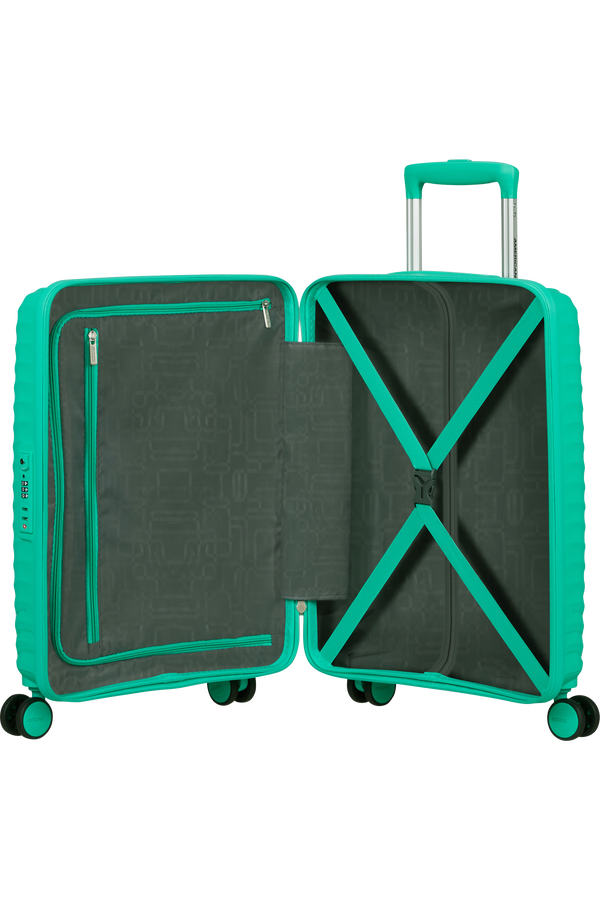American Tourister Diablast Spinner TSA 55cm  Cyber Aqua