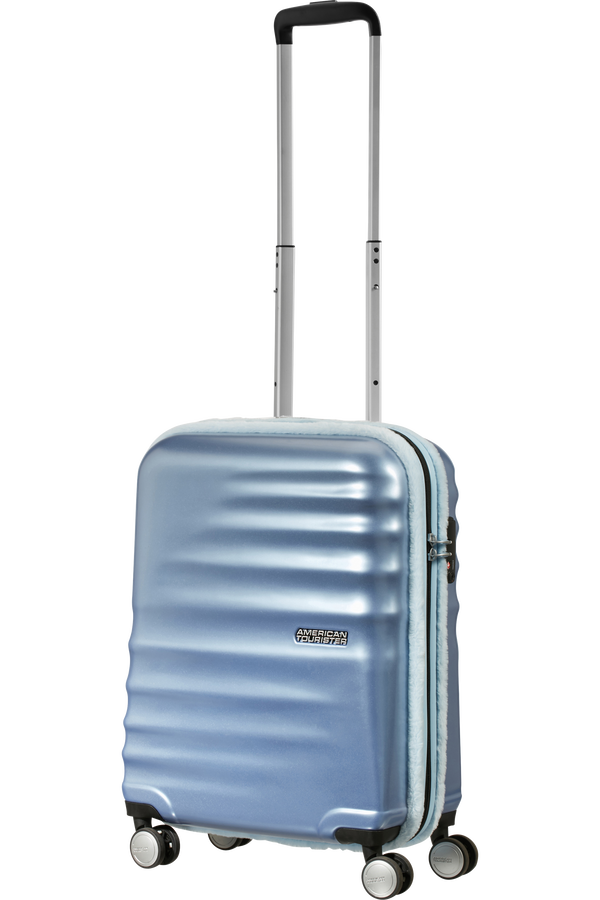 American Tourister Wavebreaker Spinner Fur 55cm  Ice Blue